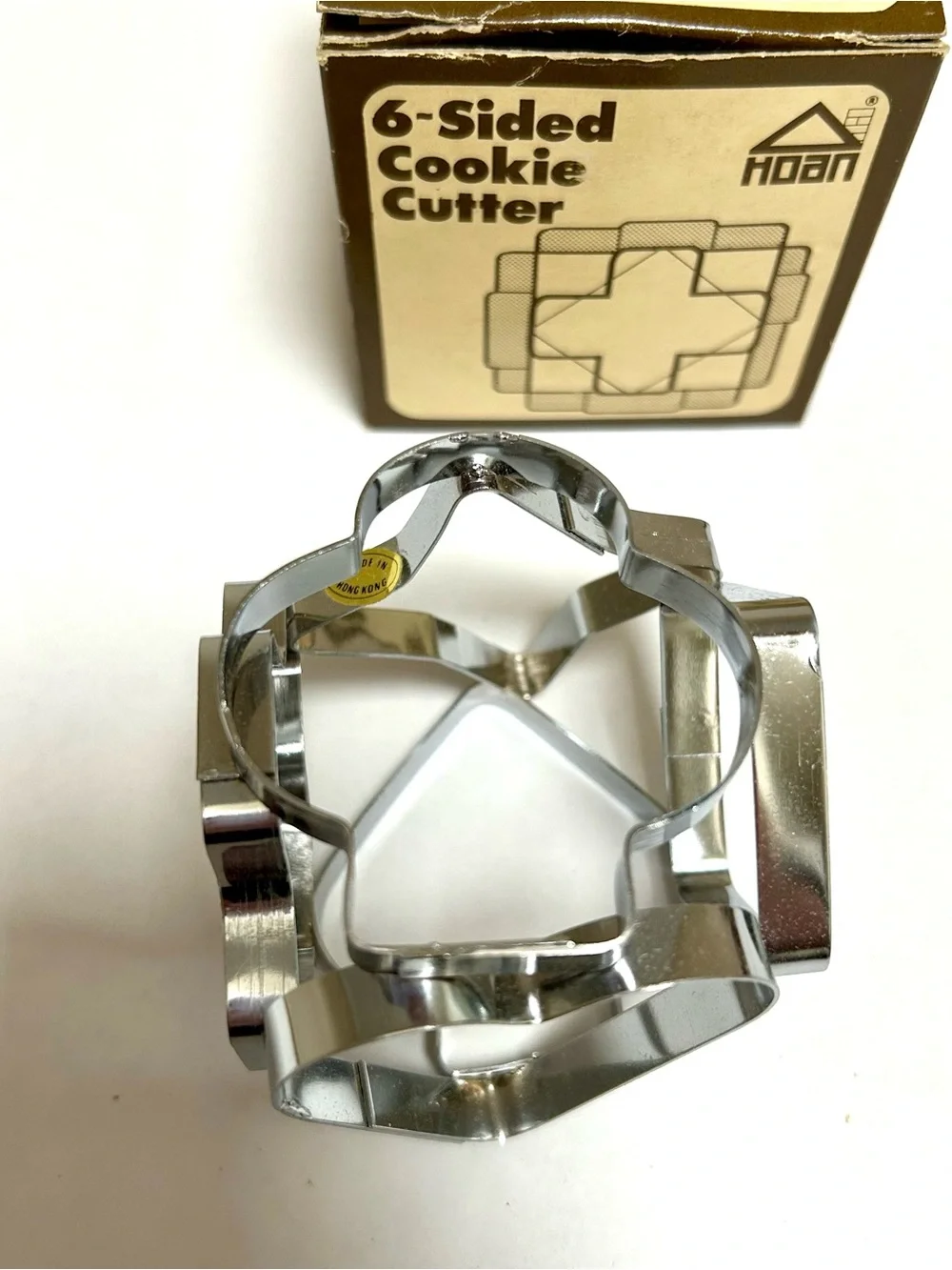 HOAN 6 Sided Cookie Cutter Vintage Hong Kong